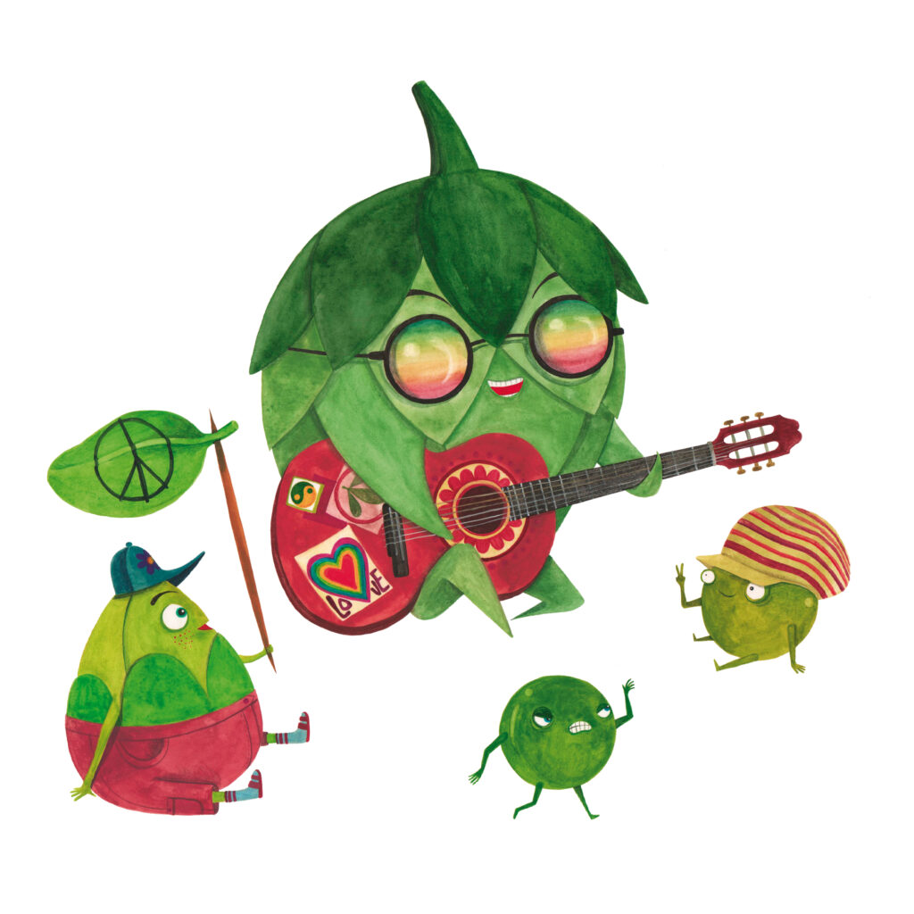 LA REBELION DE LAS VERDURAS ALCACHOFA