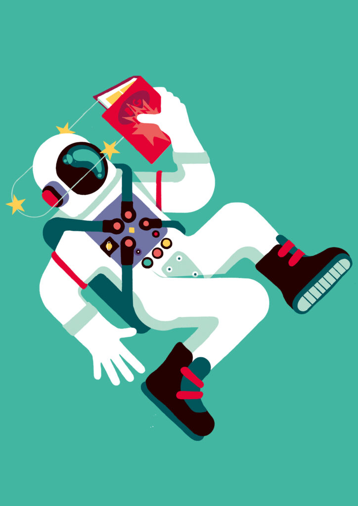 CARTEL DANIEL MONTERO GALAN FERIA DEL COMIC DE MADRID DETALLE 2