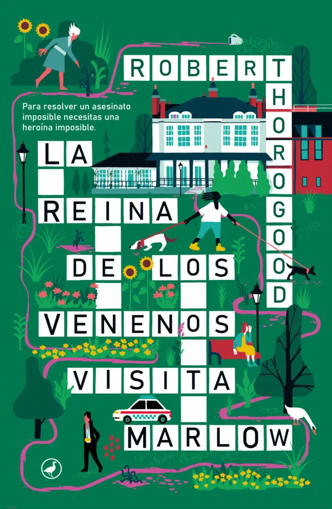 EL CLUB DEL CRIMEN DE MARLOW 3 3 PORTADA LA REINA DE LOS VENENOS VISITA MARLOW 1
